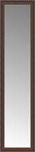 15" x 61" Banister Victorian-wal Custom Framed Mirror