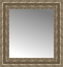 15" x 16" Sevilla Silver Custom Framed Mirror