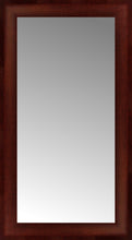 16" x 28" Ansley Mahogany Custom Framed Mirror