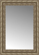 16" x 22" Sevilla Silver Custom Framed Mirror