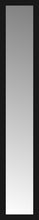 14" x 72" Soho Black Custom Framed Mirror