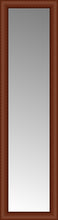14" x 49" Ansley Cherry Custom Framed Mirror