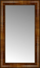 14" x 23" Belmont Light Brown Custom Framed Mirror