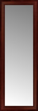 16" x 43" Ansley Mahogany Custom Framed Mirror
