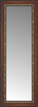 16" x 39" Malabar Walnut Custom Framed Mirror