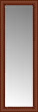 15" x 41" Ansley Cherry Custom Framed Mirror
