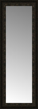 14" x 35" Mantilla Expresso Custom Framed Mirror