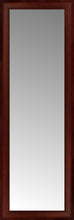 16" x 45" Ansley Mahogany Custom Framed Mirror