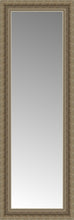 14" x 37" Ambrosia Silver Custom Framed Mirror