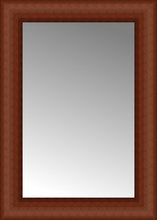 14" x 19" Ansley Cherry Custom Framed Mirror