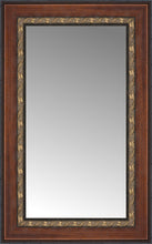 15" x 22" Malabar Walnut Custom Framed Mirror