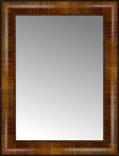 14" x 18" Belmont Light Brown Custom Framed Mirror