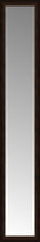 15" x 81" Dark Copper Custom Framed Mirror