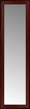 14" x 46" Ansley Mahogany Custom Framed Mirror