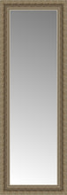 14" x 36" Ambrosia Silver Custom Framed Mirror