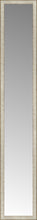 14" x 79" Libretto Antique Silver Custom Framed Mirror