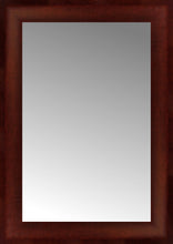 16" x 22" Ansley Mahogany Custom Framed Mirror
