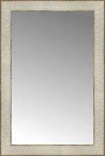15" x 22" Libretto Antique Silver Custom Framed Mirror