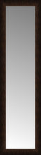 15" x 51" Dark Copper Custom Framed Mirror