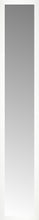 15" x 82" White Wide Cube Custom Framed Mirror
