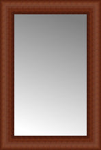 14" x 20" Ansley Cherry Custom Framed Mirror