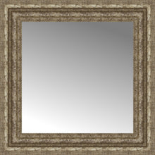 16" x 16" Sevilla Silver Custom Framed Mirror