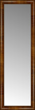 16" x 48" Belmont Light Brown Custom Framed Mirror