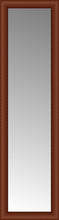 14" x 47" Ansley Cherry Custom Framed Mirror