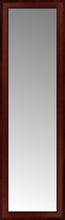 16" x 51" Ansley Mahogany Custom Framed Mirror