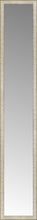 14" x 78" Libretto Antique Silver Custom Framed Mirror