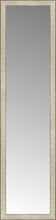 16" x 61" Libretto Antique Silver Custom Framed Mirror