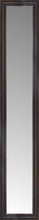 14" x 66" Aged Bronze Slope Custom Framed Mirror