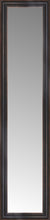 16" x 62" Aged Bronze Slope Custom Framed Mirror