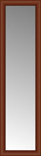 15" x 53" Ansley Cherry Custom Framed Mirror