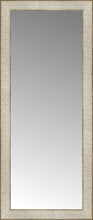 14" x 32" Libretto Antique Silver Custom Framed Mirror