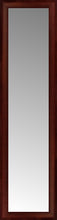 14" x 50" Ansley Mahogany Custom Framed Mirror