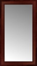 17" x 29" Ansley Mahogany Custom Framed Mirror