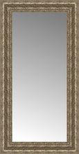 14" x 25" Sevilla Silver Custom Framed Mirror
