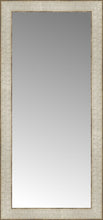 14" x 29" Libretto Antique Silver Custom Framed Mirror