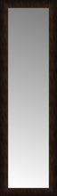 15" x 47" Dark Copper Custom Framed Mirror