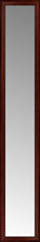 15" x 82" Ansley Mahogany Custom Framed Mirror