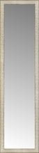15" x 56" Libretto Antique Silver Custom Framed Mirror
