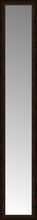 15" x 80" Dark Copper Custom Framed Mirror