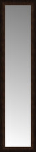 15" x 56" Dark Copper Custom Framed Mirror