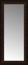 14" x 29" Dark Copper Custom Framed Mirror