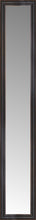 14" x 69" Aged Bronze Slope Custom Framed Mirror