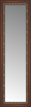 16" x 47" Malabar Walnut Custom Framed Mirror
