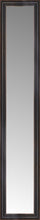 14" x 62" Aged Bronze Slope Custom Framed Mirror