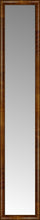 15" x 77" Belmont Light Brown Custom Framed Mirror
