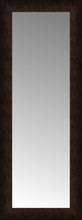 14" x 34" Dark Copper Custom Framed Mirror